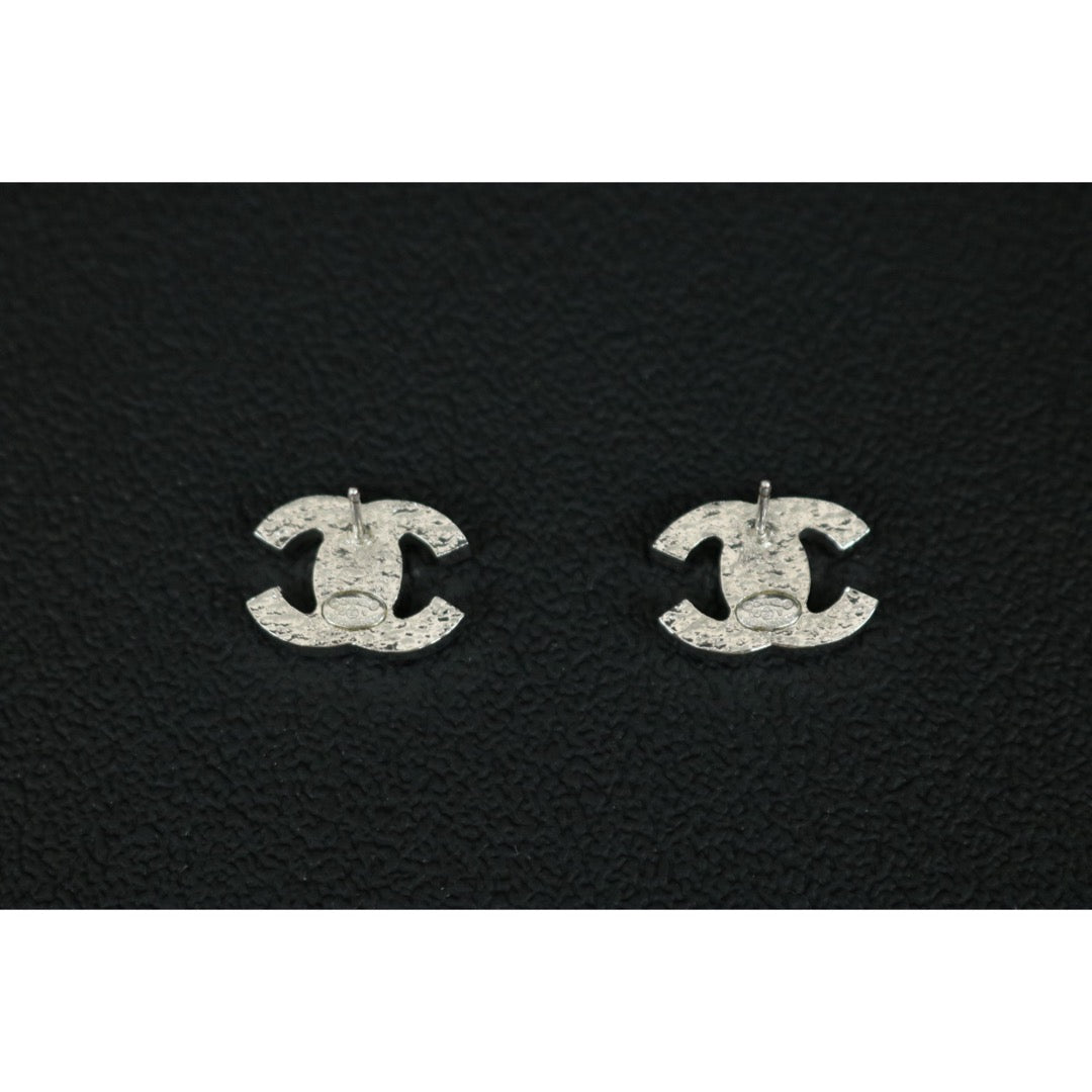 Include Authentic Detective Certificate of Authenticity｜Very Good ( Rank A) ｜CHANEL 05V COCO Mark  Rhinestone Earrings Made In 2005Year｜S26061006