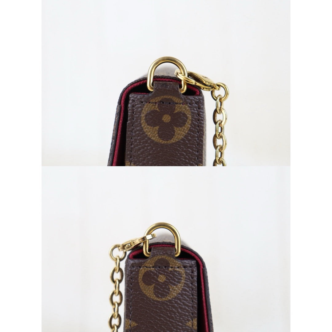 Very Good ( Rank A)｜LV Monogram Pochette Felicie Shoulder Bag｜S25091003