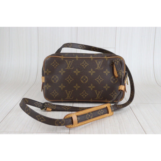 Rank AB｜LV Monogram Pochette Marley Bandolier Shoulder Bag｜23091208