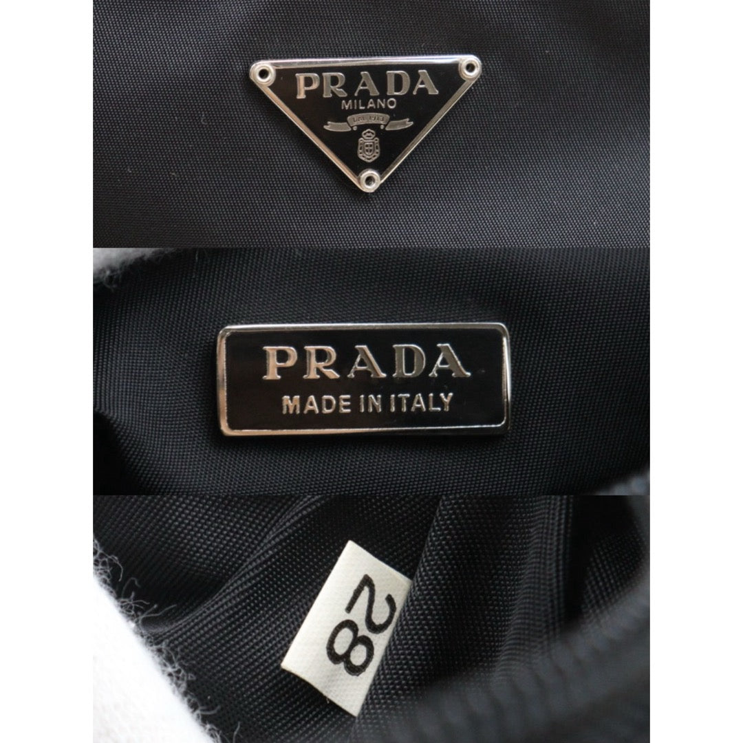 Very Good ( Rank A) ｜ PRADA Nylon HOBO HandBag Black｜25090404