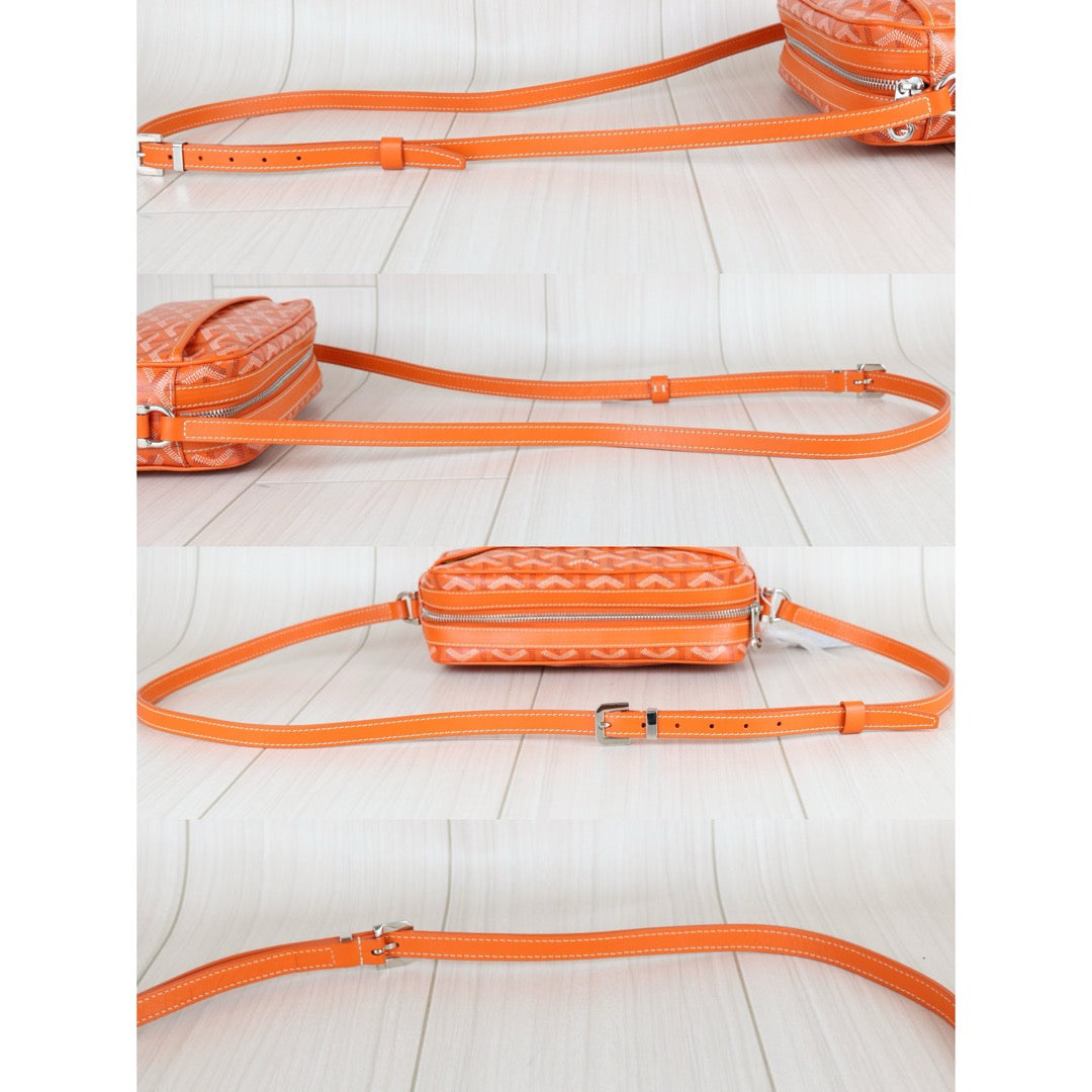 Very Good ( Rank A) ｜ Goyard Cap Vert Shoulder Bag Orange｜X25120602