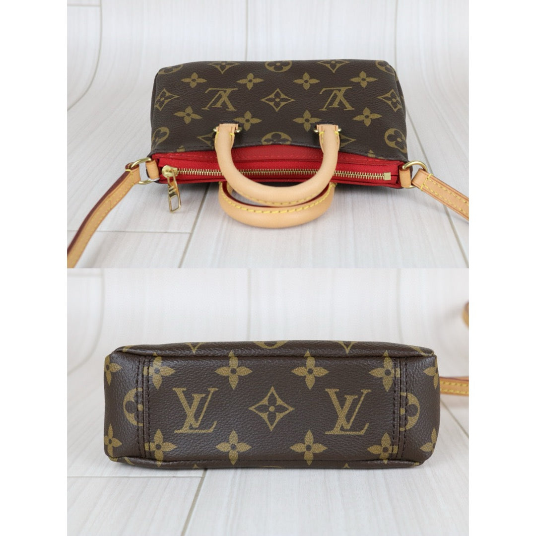 Very Good ( Rank A)｜LV Monogram Pallas Nano Handbag With Shoulder Bag｜X25040710