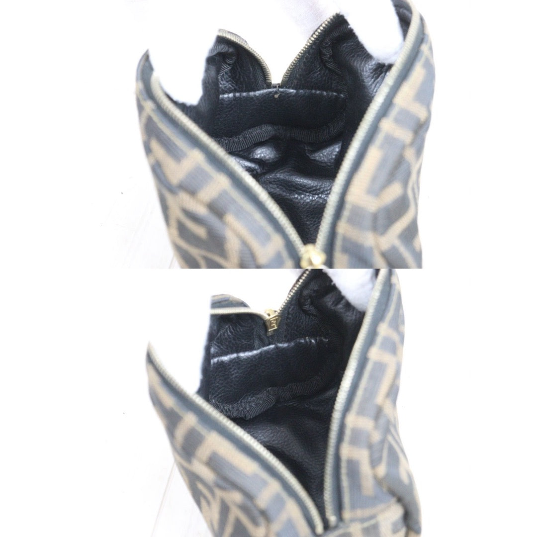 Good ( Rank AB)｜ FENDI  Zucca Mamma Cosmetic Pouch ｜25090107