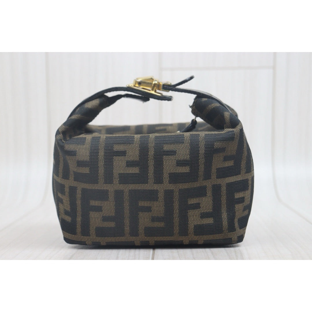 Include Entrupy Certificate of Authenticity｜Good ( Rank AB)｜ FENDI PM Zucca Handbag ｜26063003