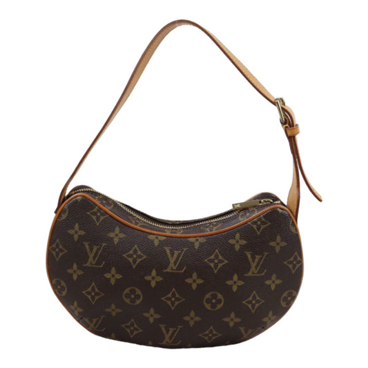 Rank AB｜LV Monogram Pochette Croissant Shoulder Bag｜24011620