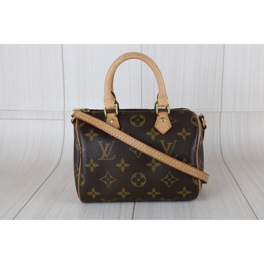 Good ( Rank AB)｜LV Monogram Nano Speedy  Shoulder Bag｜X25101803