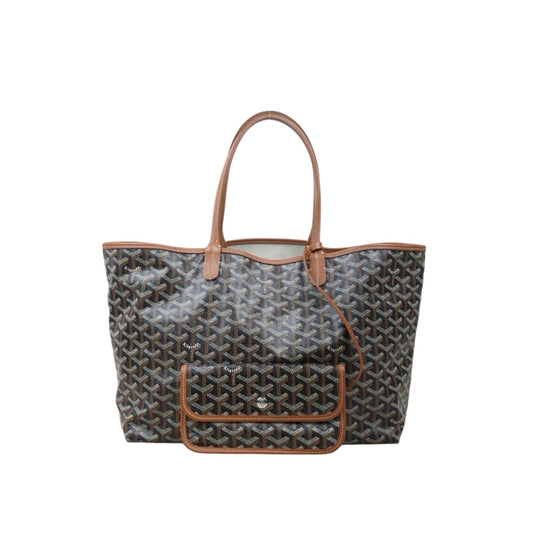 Good ( Rank AB)｜ Goyard Saint-Louis PM Tote Bag Brown｜S24092809