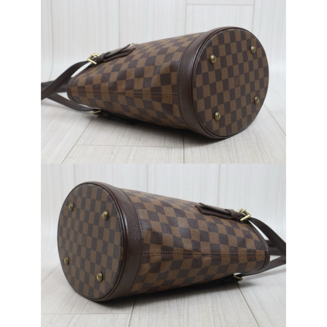Include Entrupy Certificate of Authenticity｜Good ( Rank AB)｜ Louis Vuitton Damier Bucket PM Tote Bag｜26070904