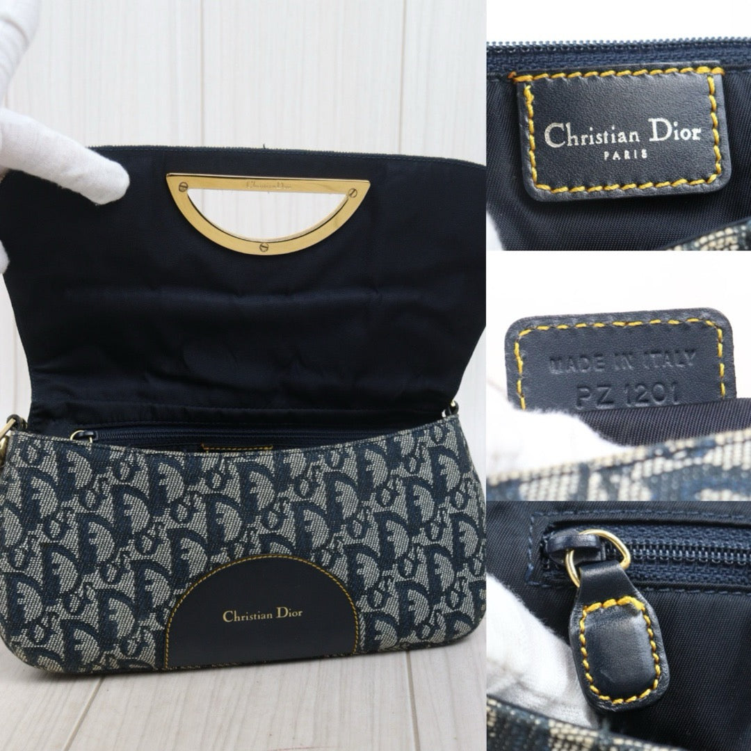 Good ( Rank AB)｜ Dior Trotter Half Moon Shoulder Bag ｜V25060512