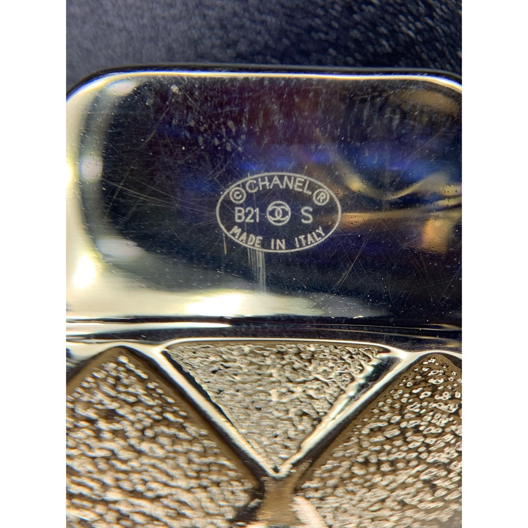 Very Good ( Rank A)｜ CHANEL Coco Mark Hollow Design Pearl Double Chain Tinybag made in 2021 year｜S26021403