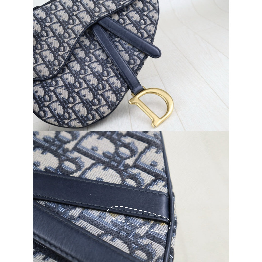 Very Good ( Rank A)｜Dior Trotter Saddle Shoulder Bag Medium｜S25032304