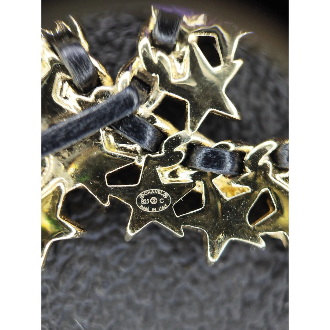 Include Authentic Detective Certificate of Authenticity｜Very Good ( Rank A)｜ CHANEL B23C Vintage Coco Mark Rhinestone Brooch ｜S26062303