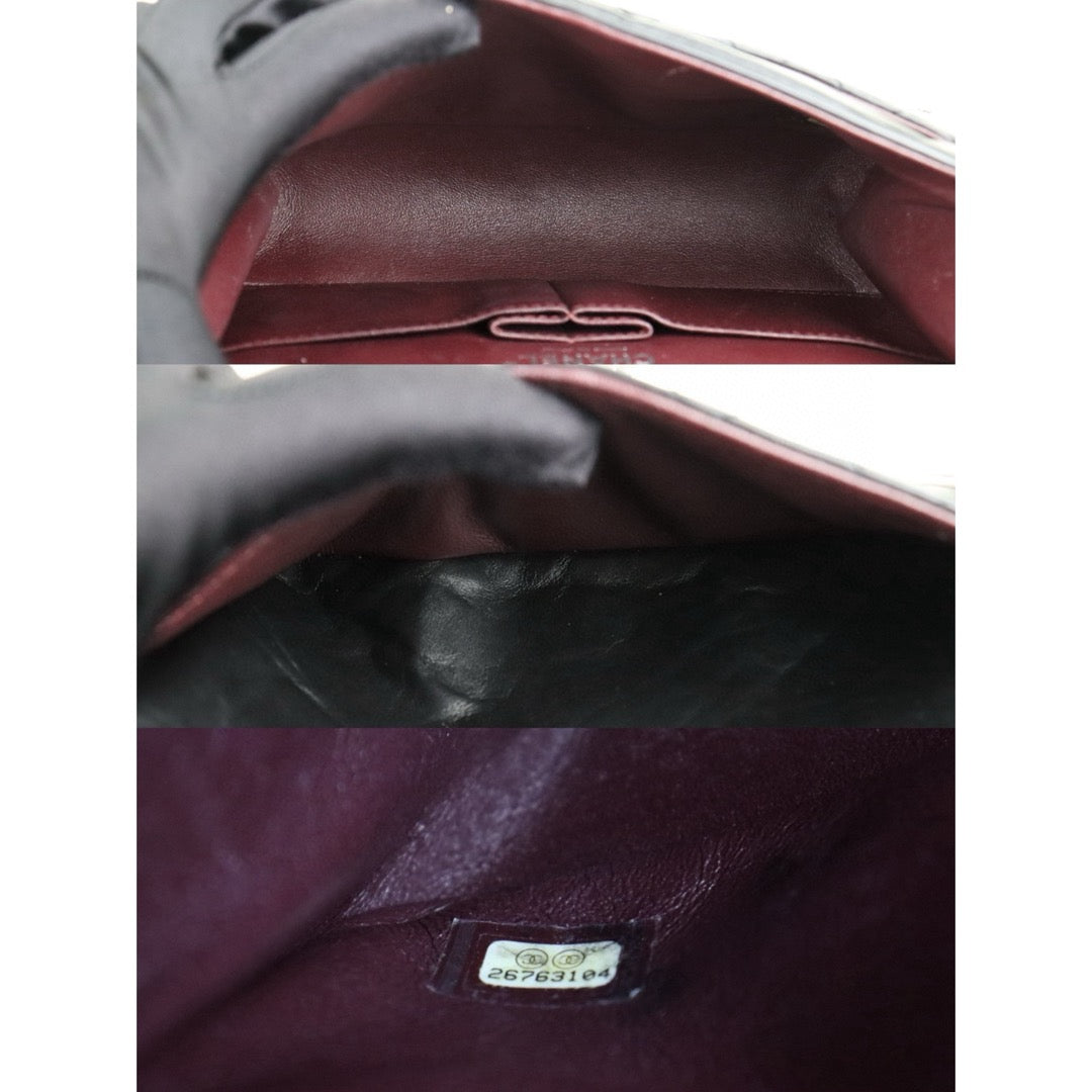 Very Good ( Rank A)｜ CHANEL 2.55 Matelasse Small Black Chain Shoulder Bag Made in 2018-2019 Year｜H25011319