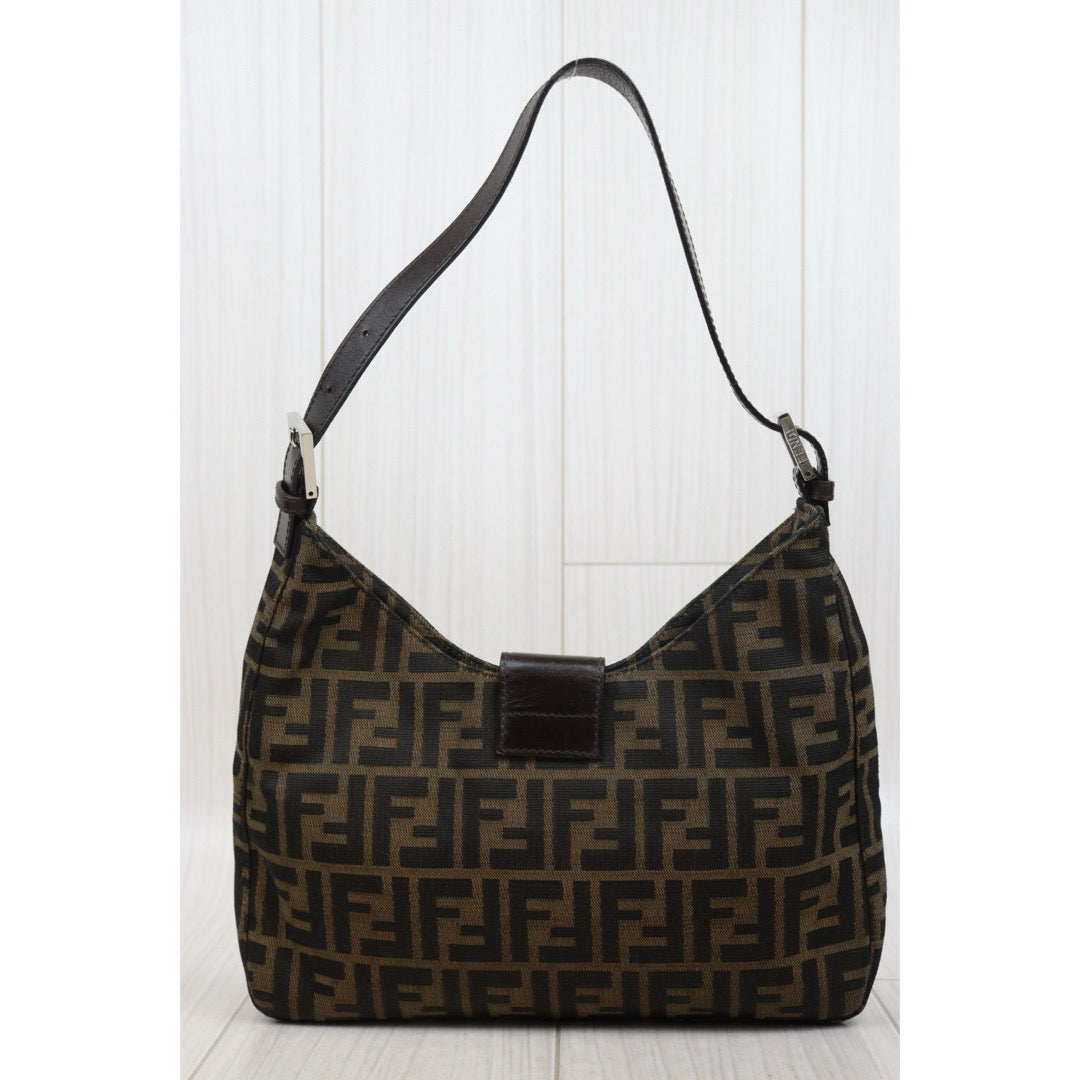 Very Good ( Rank A)｜ FENDI Zucca Mamma Shoulder Bag ｜25061218