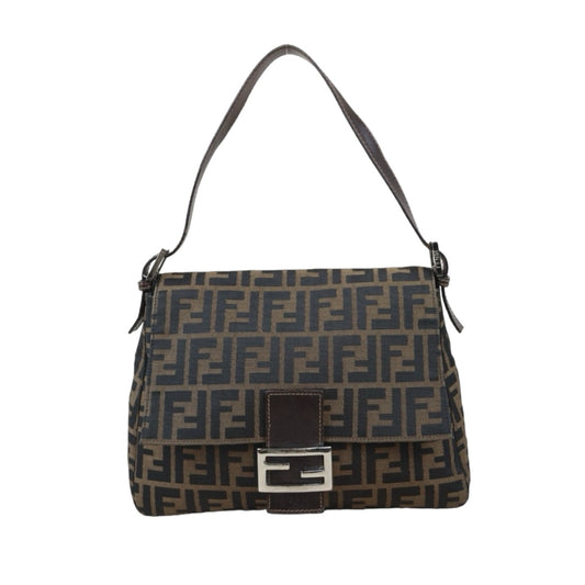 Rank AB｜ FENDI Zucca Mamma Baguette Shoulder Bag ｜V24080810