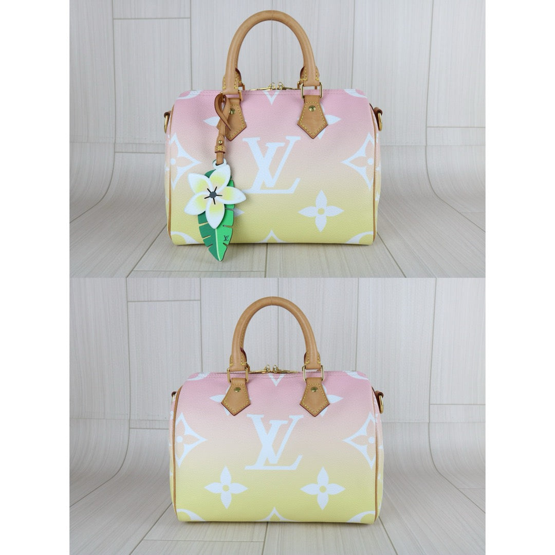 Good ( Rank AB)｜LV Monogram speedy25 Gradient color Limited edition Handbag WithShoulder Bag｜Counter Price ￥306,900JPY（Discontinued）｜B25030105