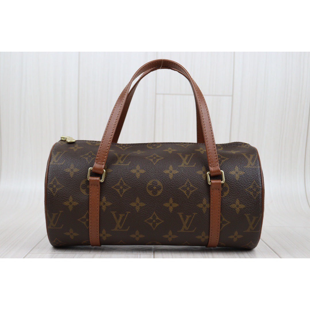 Rank AB ｜ LV Monogram Papillon 26 Handbag ｜24020806