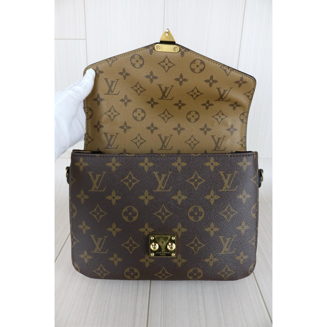 Include Entrupy Certificate of Authenticity｜Very Good ( Rank A)｜Louis Vuitton Monogram Pichette Metis ShoulderBag ｜X26020204