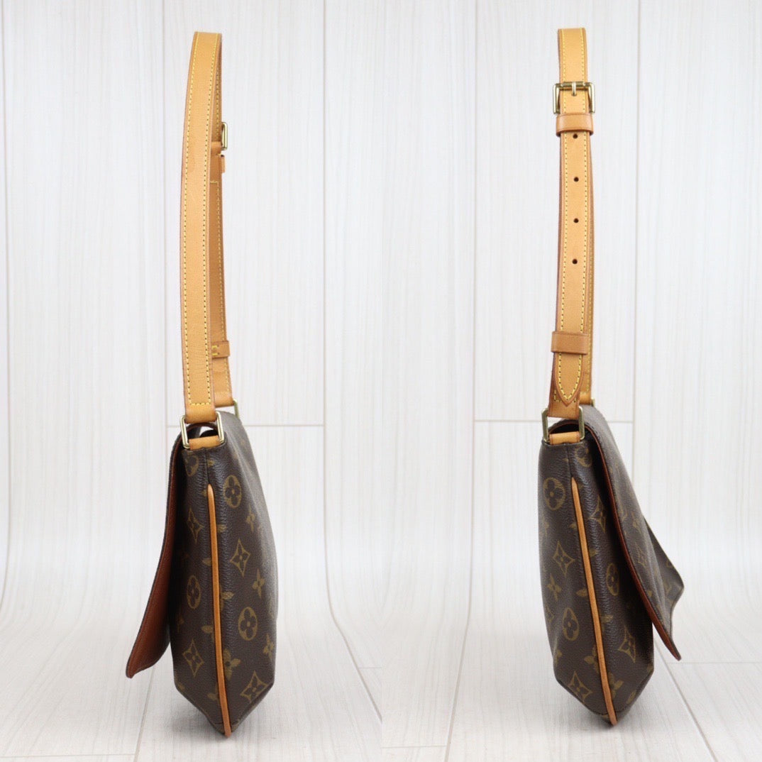 Rank AB ｜ LV Monogram Musette Tango Shoulder Bag｜23081506