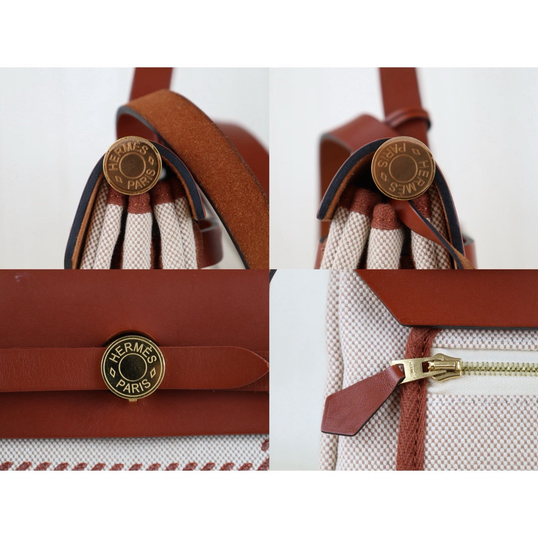 Include Entrupy Certificate of Authenticity｜Very Good ( Rank A)｜ HERMES Herbag Zip 31  Shoulder Bag U Stamp Made In 2022Year｜S26040102