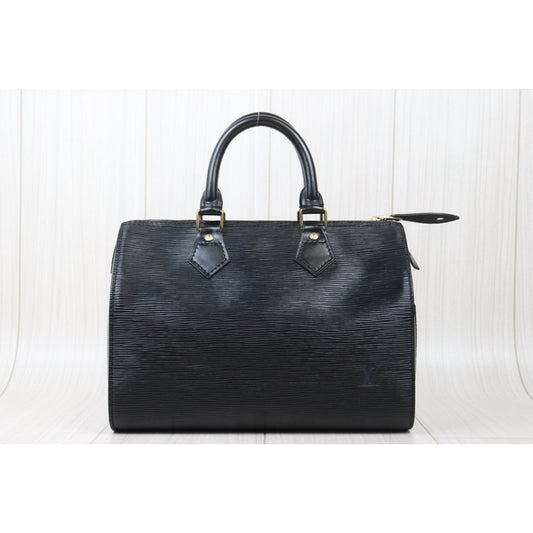 Very Good ( Rank A)｜ LV Epi Speedy 25 Hand Bag Black｜24122710