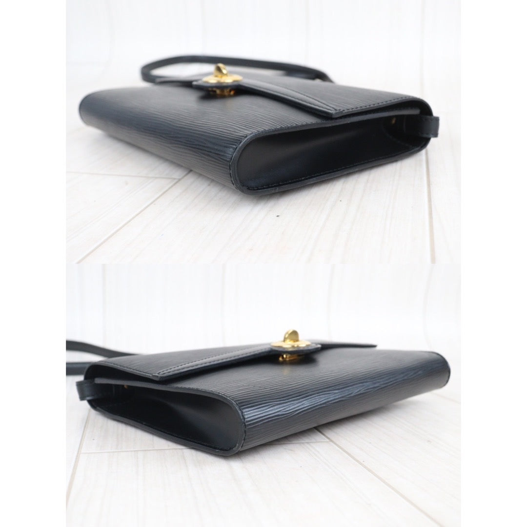Rank A｜ LV Epi Pochette Arches 2WAY Clutch Bag Shoulder Bag Black｜23100615