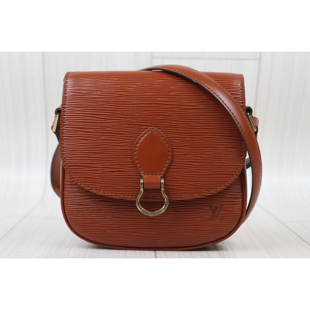 Rank A ｜LV Epi Saint-Cloud PM Shoulder Bag ｜24071518