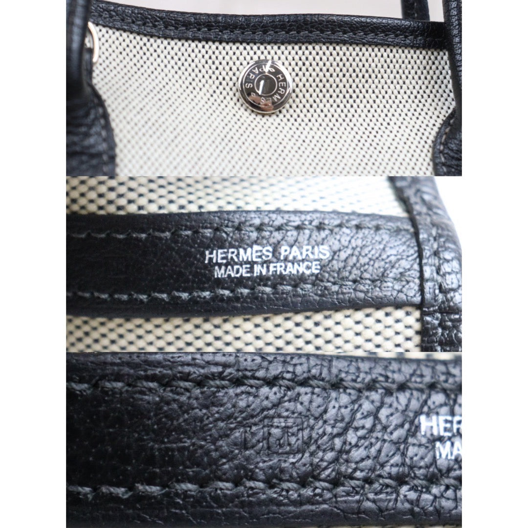 Rank A ｜ HERMES Garden Party TPM Handbag ｜24041127