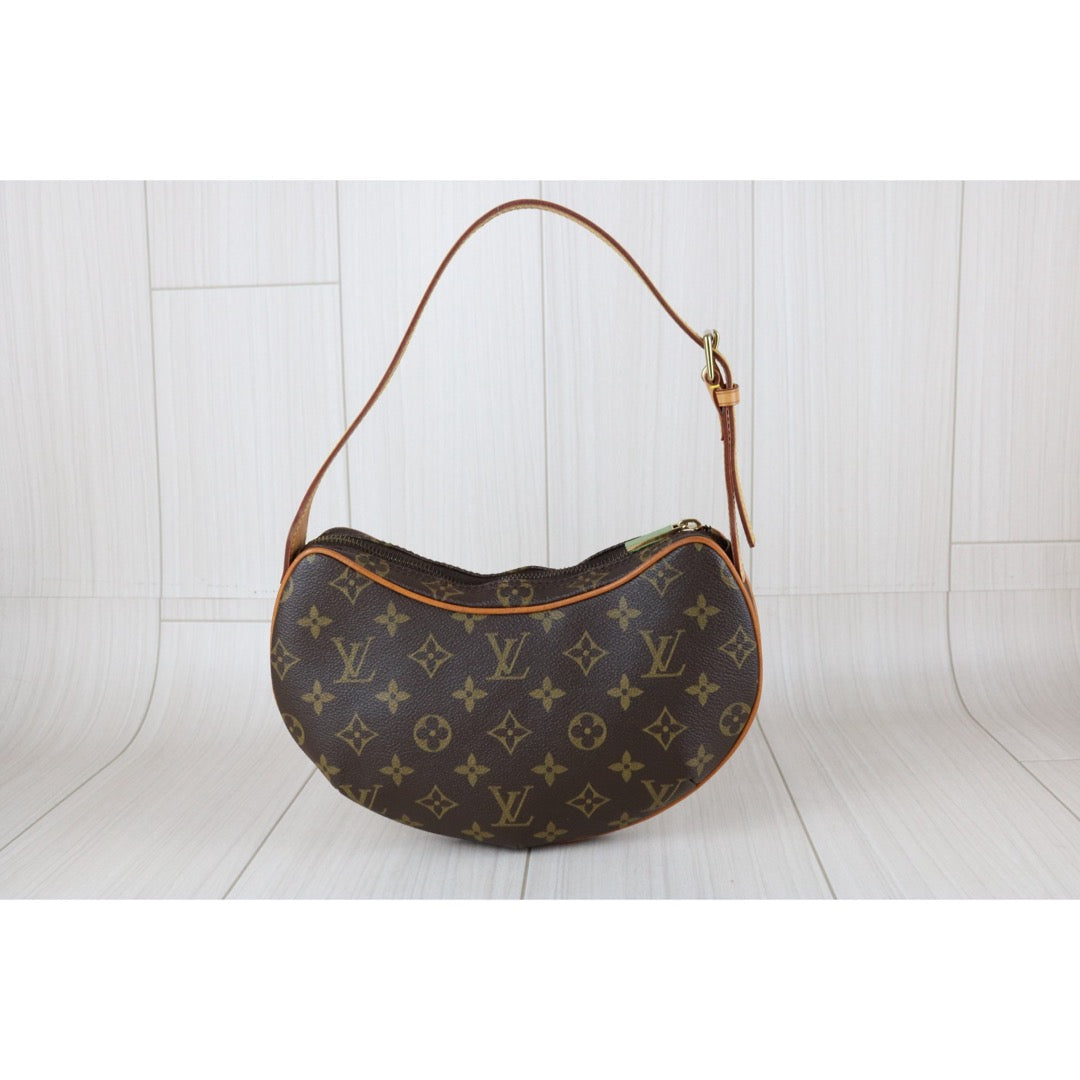Good ( Rank AB)｜LV Monogram Pochette Croissant PM Shoulder Bag｜S25082802
