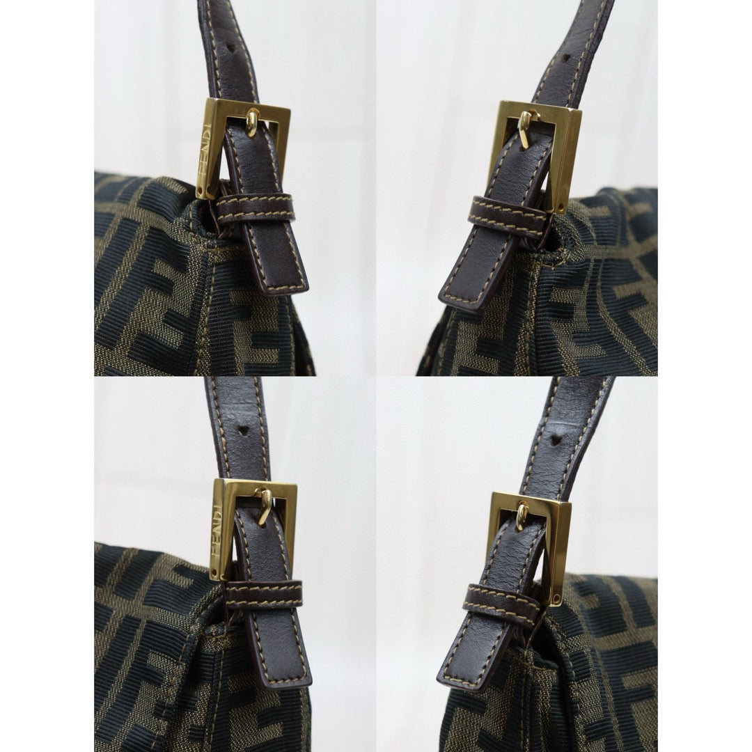Good ( Rank AB)｜ FENDI Zucca Mamma Baguette Shoulder Bag ｜25042115