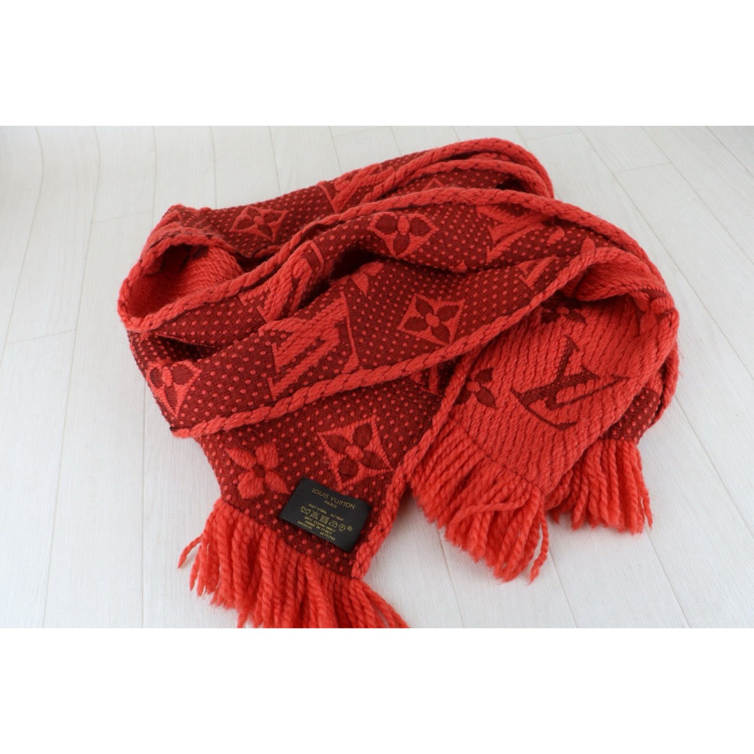Very Good ( Rank A)｜ Louis Vuitton Monogram Wool Scarf｜S26030804
