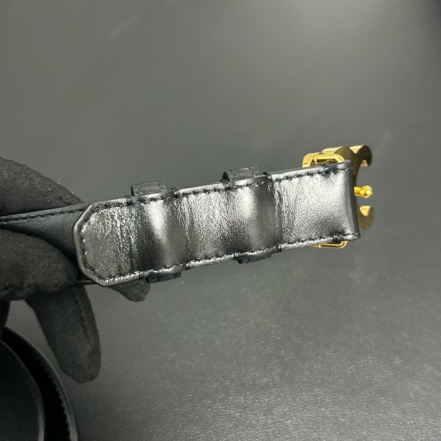 Very Good ( Rank A)｜ CELINE Triomphe Belt