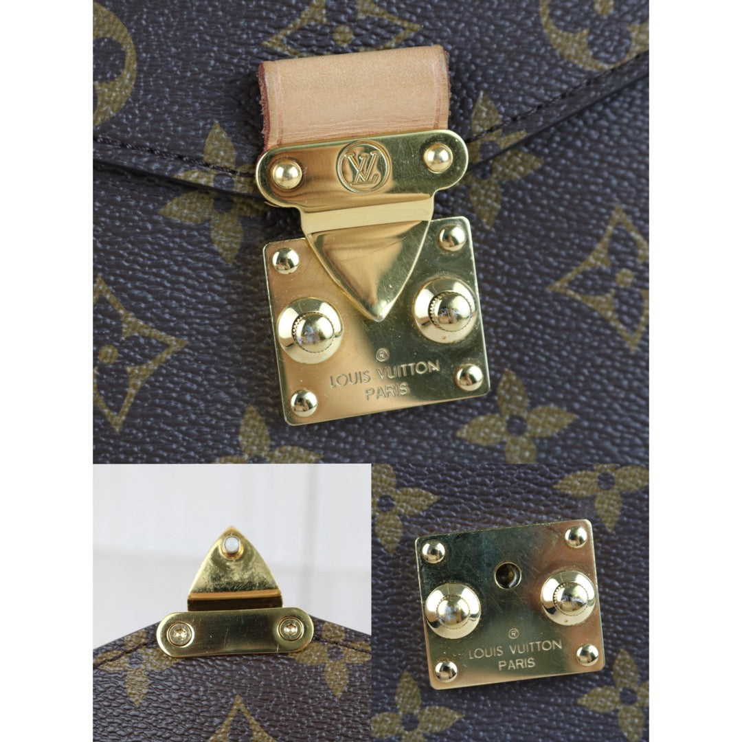 Include Entrupy Certificate of Authenticity｜Good ( Rank AB)｜Louis Vuitton Monogram Pichette Metis ShoulderBag IC Chips Model｜S26062901