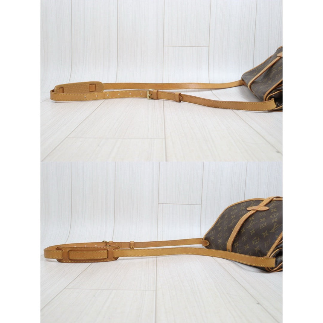 Include Entrupy Certificate of Authenticity｜Good ( Rank AB) ｜ Louis Vuitton Monogram Saumur 30 Shoulder Bag｜26093003