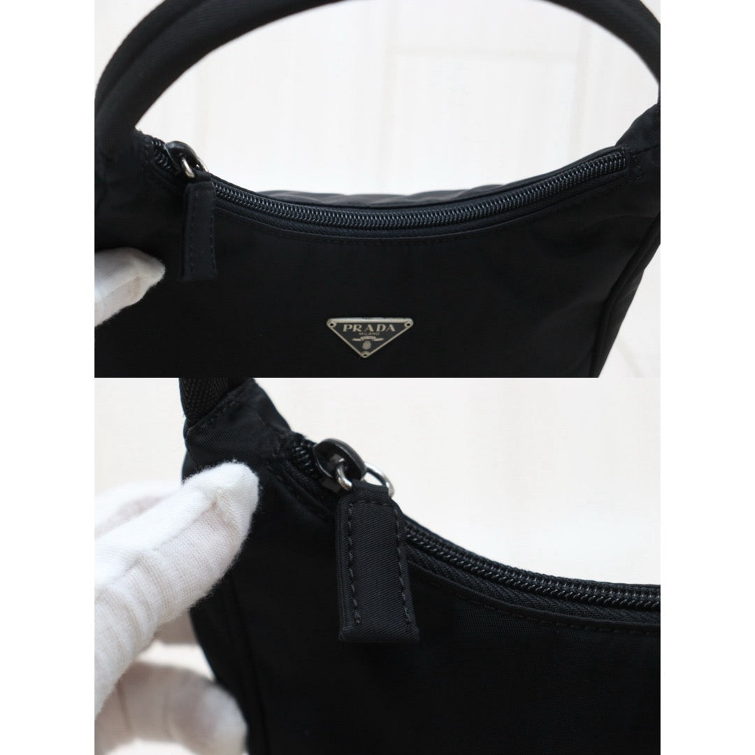 Very Good ( Rank A) ｜ PRADA HOBO HandBag Black｜25062301