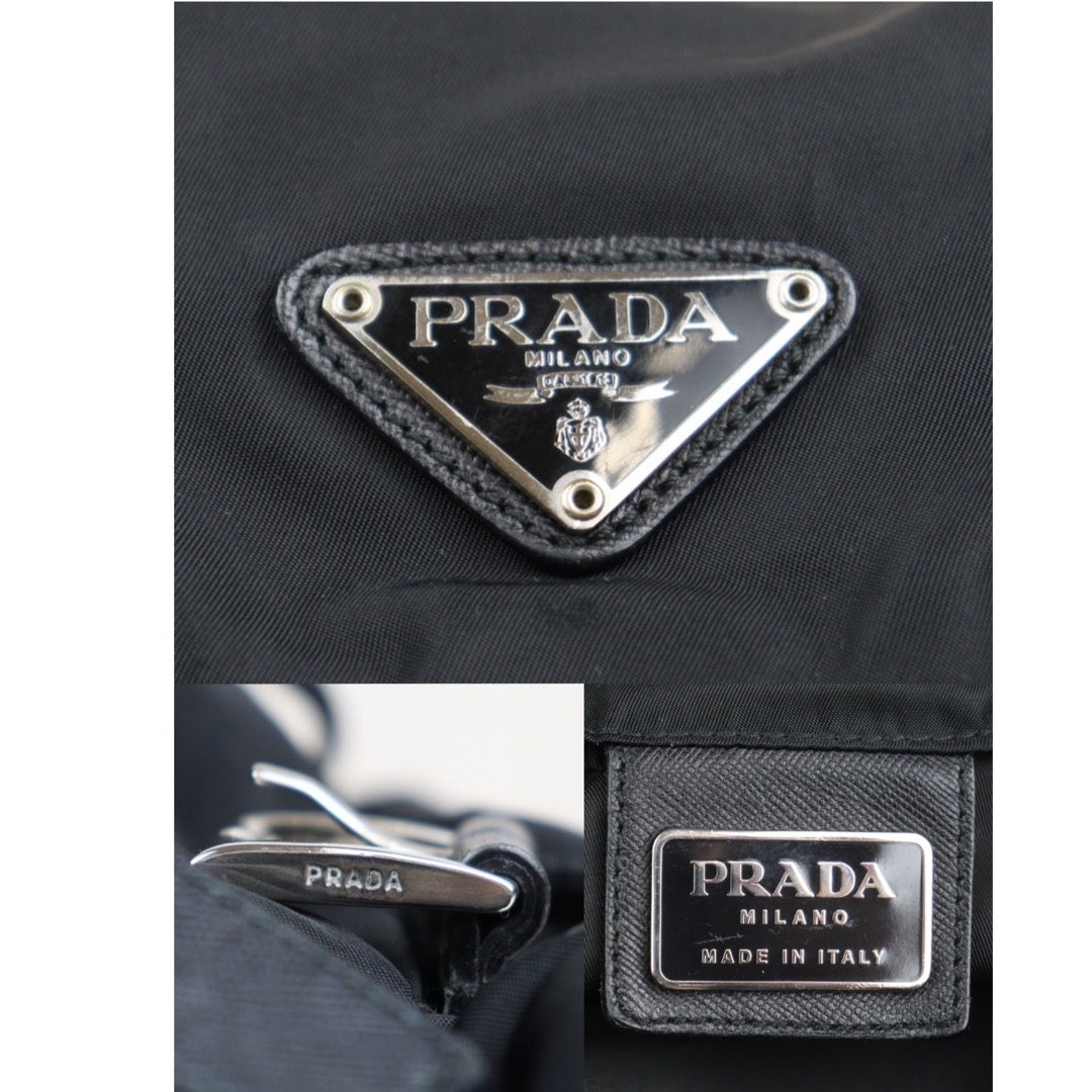 Rank AB｜Prada Nylon Backpack Medium Black｜V23110922