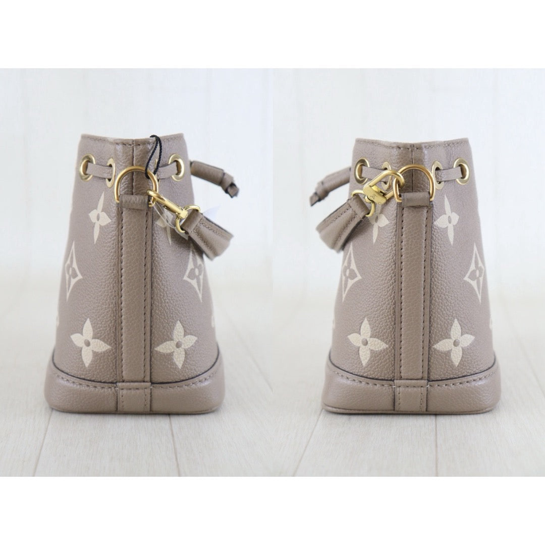 Louis Vuitton Monogram Empreinte Nano Noe ShoulderBag Elephant Grey IC Chips Model (Rank A) - photo 4