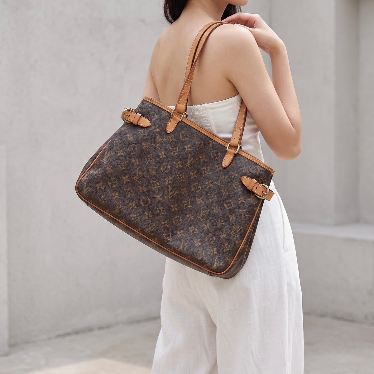 Include Entrupy Certificate of Authenticity｜Good ( Rank AB)｜Louis Vuitton Monogram Batignolles Horizontal GM ShoulderBag ｜S26083022