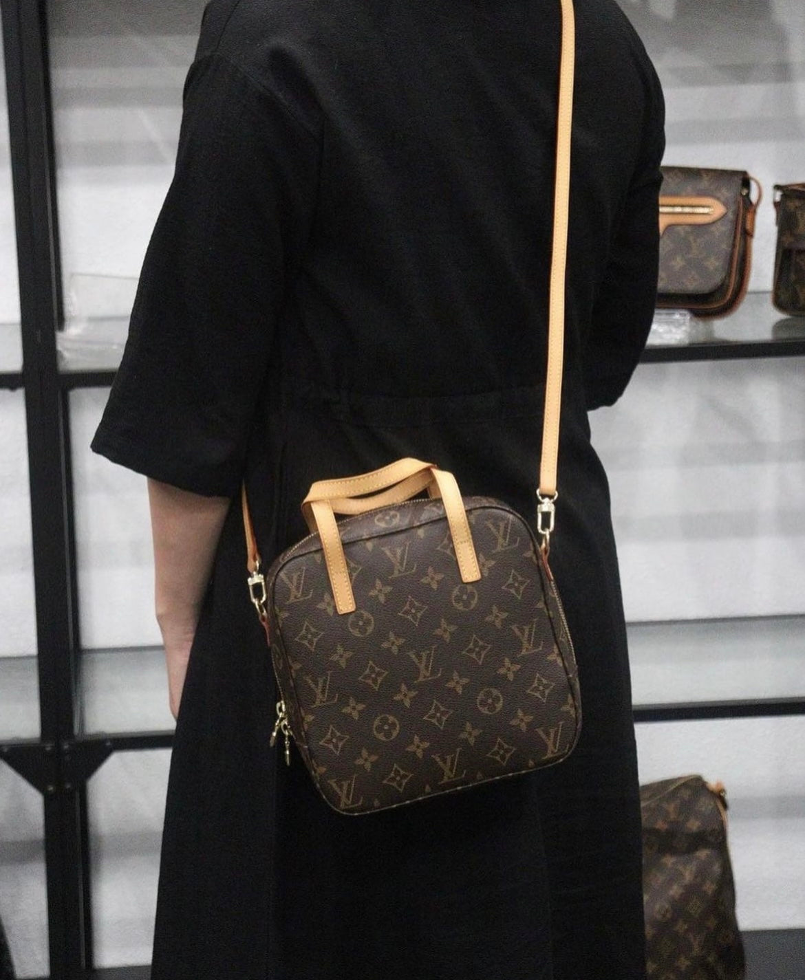 Rank AB ｜LV Monogram Spontini Shoulder Bag｜23092806