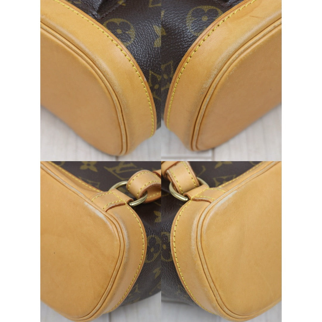 Include Entrupy Certificate of Authenticity｜Good ( Rank AB)｜ Louis Vuitton Monogram Montsouris PM Backpack｜25122206