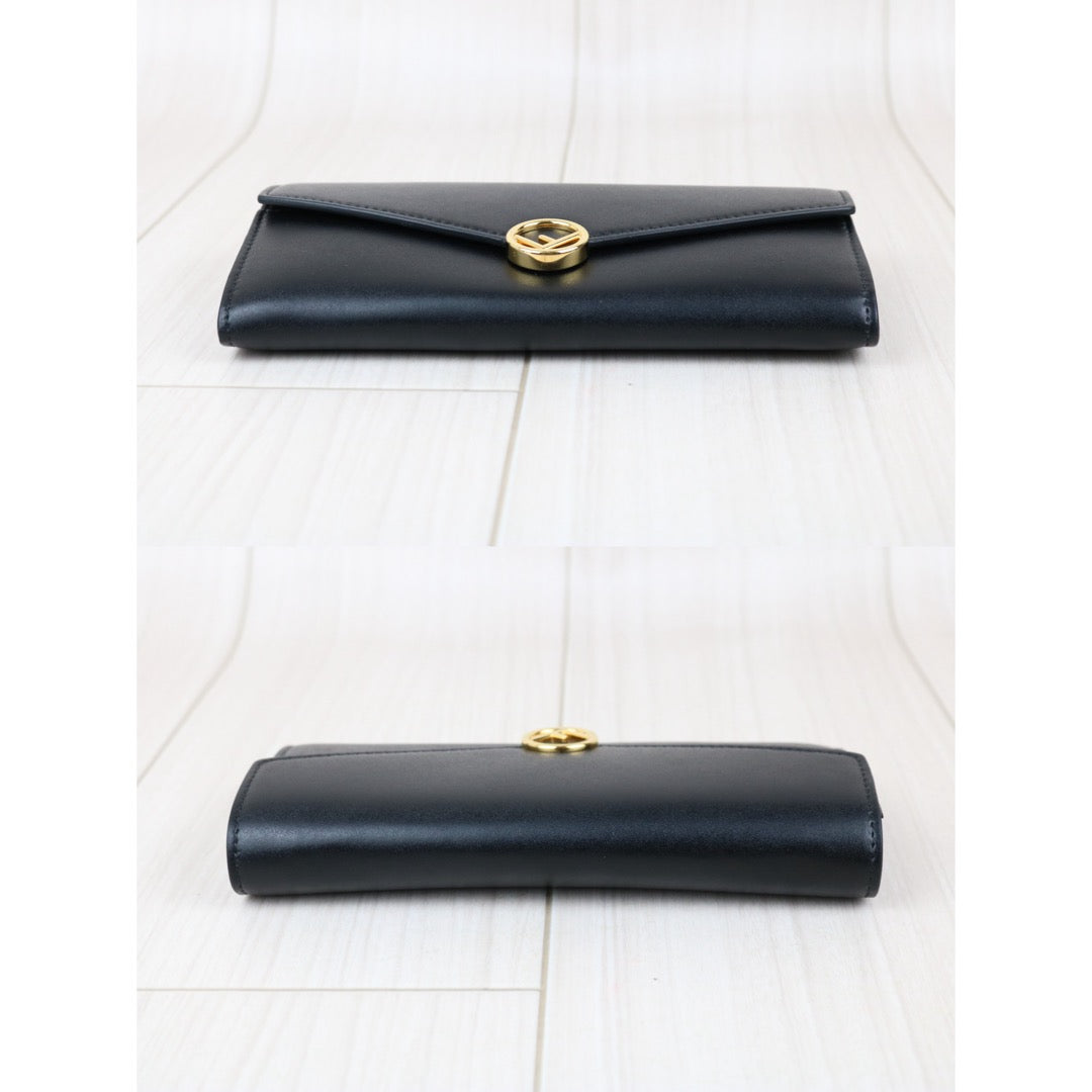 Include Entrupy Certificate of Authenticity｜Excellent（Rank SA）｜ FENDI Calf Leather WOC Chain Bag Black｜Z26092301