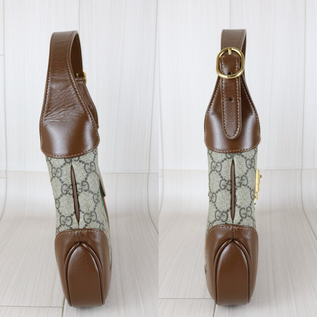 Very Good ( Rank A) ｜  GUCCI  Monogram PM Jackie 1961 Handbag With Shoulder Strap｜S26030301