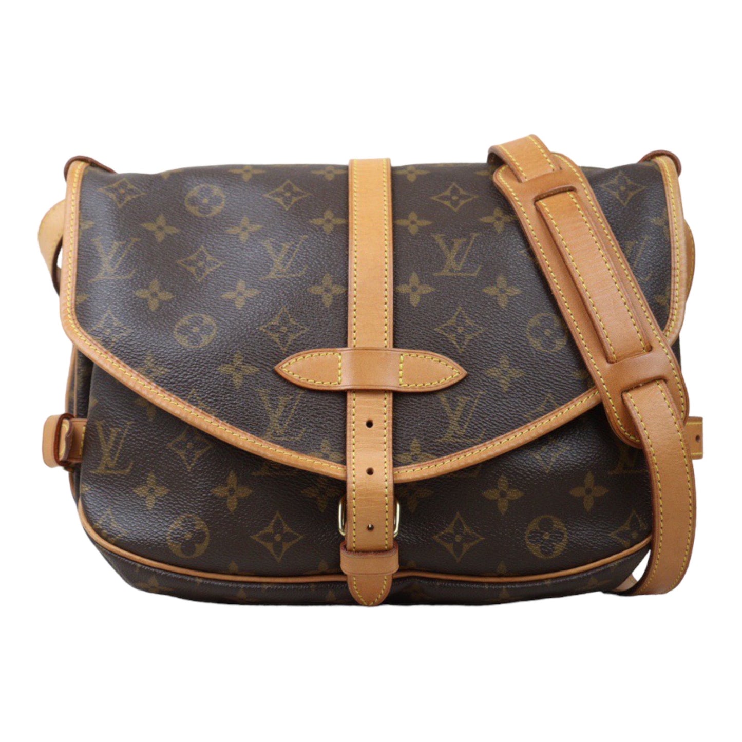 Rank AB ｜ LV Monogram Saumur 30 Shoulder Bag｜24070103