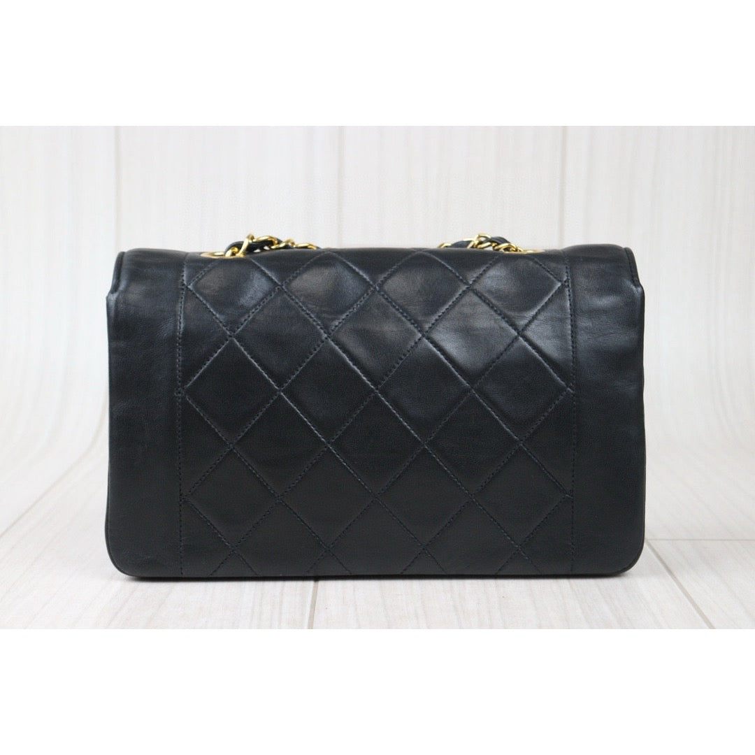 Good ( Rank AB)｜ CHANEL Matrasse Diana 22 Lamb Skin  Chain Bag Made in 1994-1996 Year｜P24073005