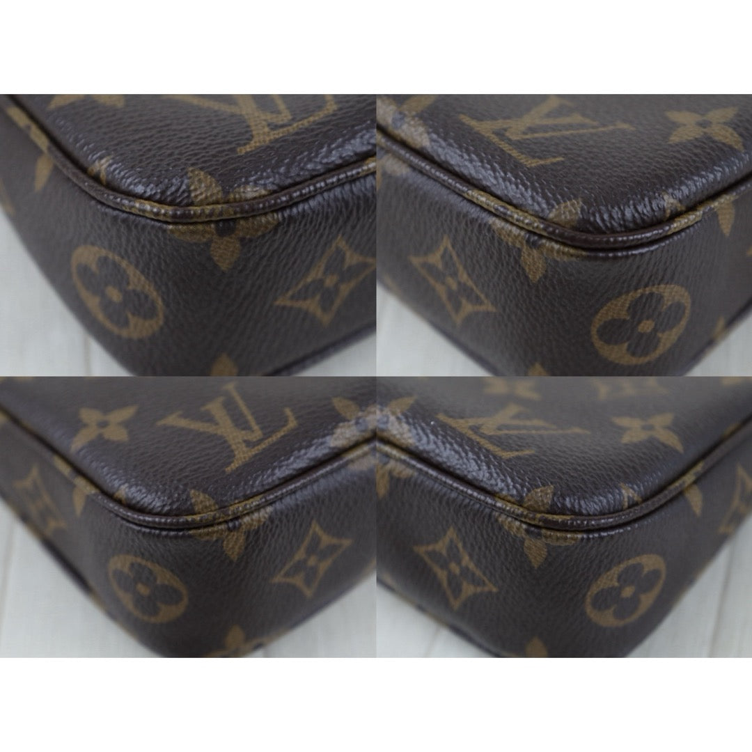 Include Entrupy Certificate of Authenticity｜Very Good ( Rank A)｜ Louis Vuitton Monogram Pochette Accessoire  IC Chips Model｜S26081802