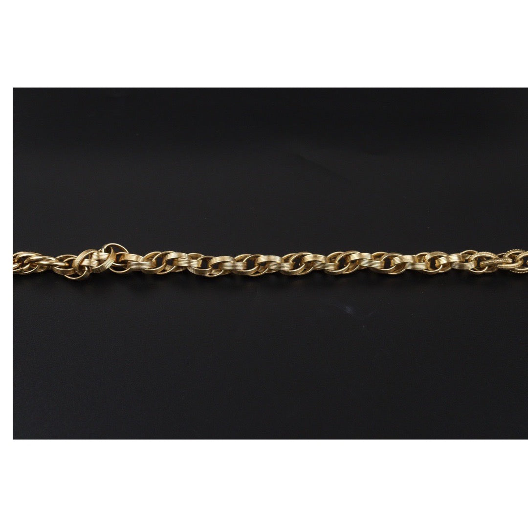 Rank A ｜ CHANEL 24K Gold Plated Waist Chain｜Q24032918