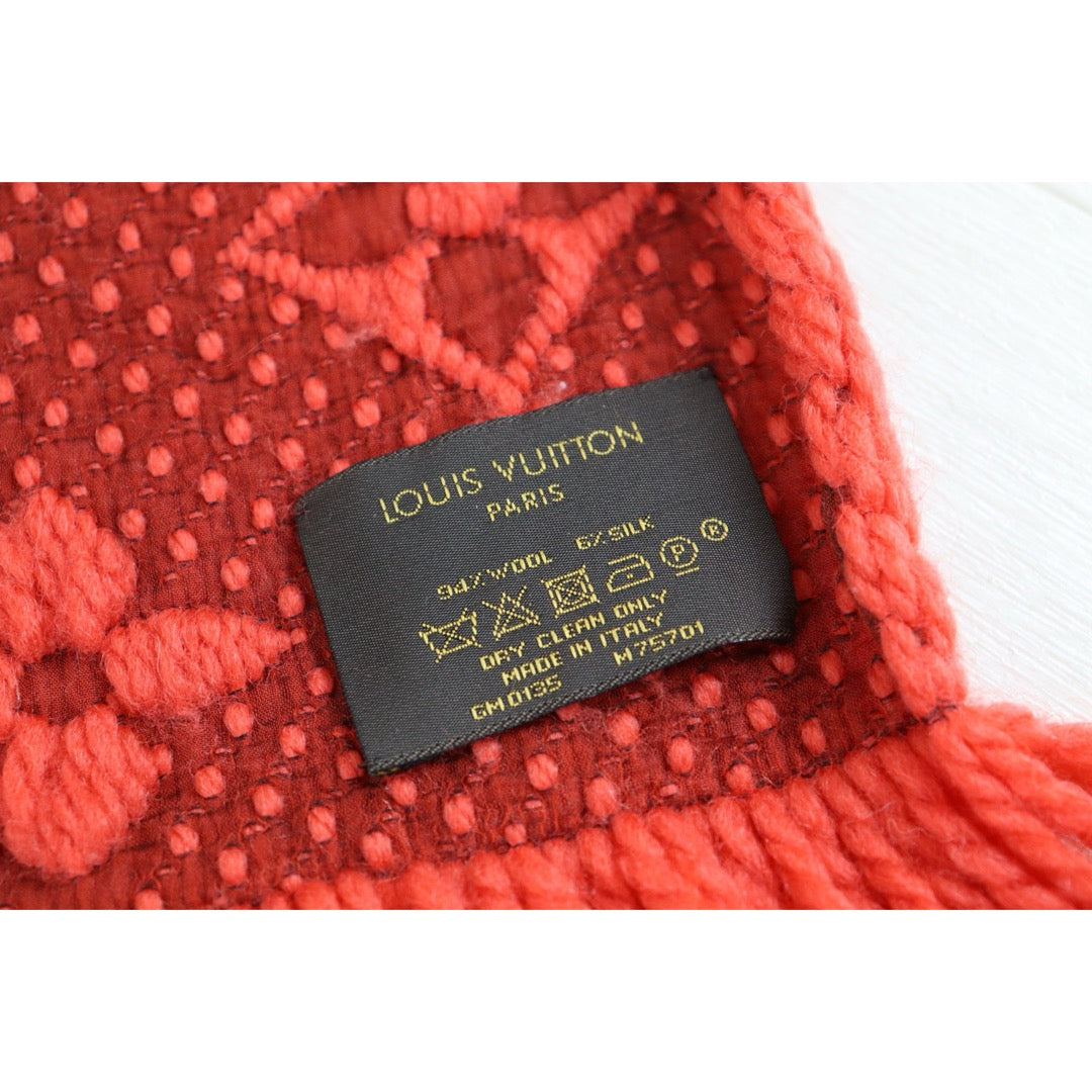 Very Good ( Rank A)｜ Louis Vuitton Monogram Wool Scarf｜S26030804