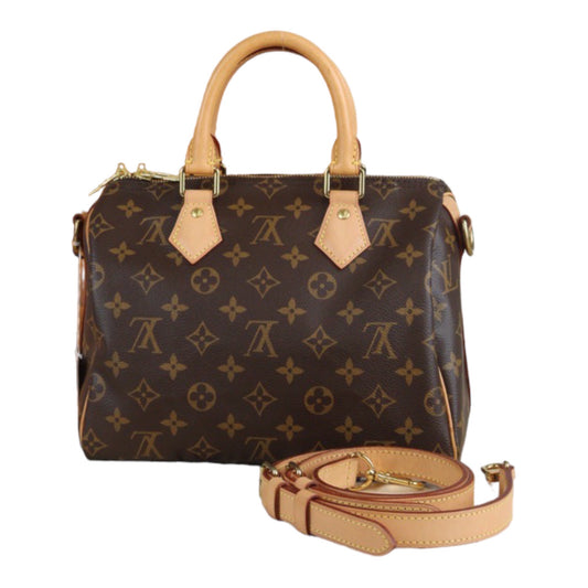 Rank A ｜ LV Monogram Speedy 25 With Shoulder Strap｜V23091513