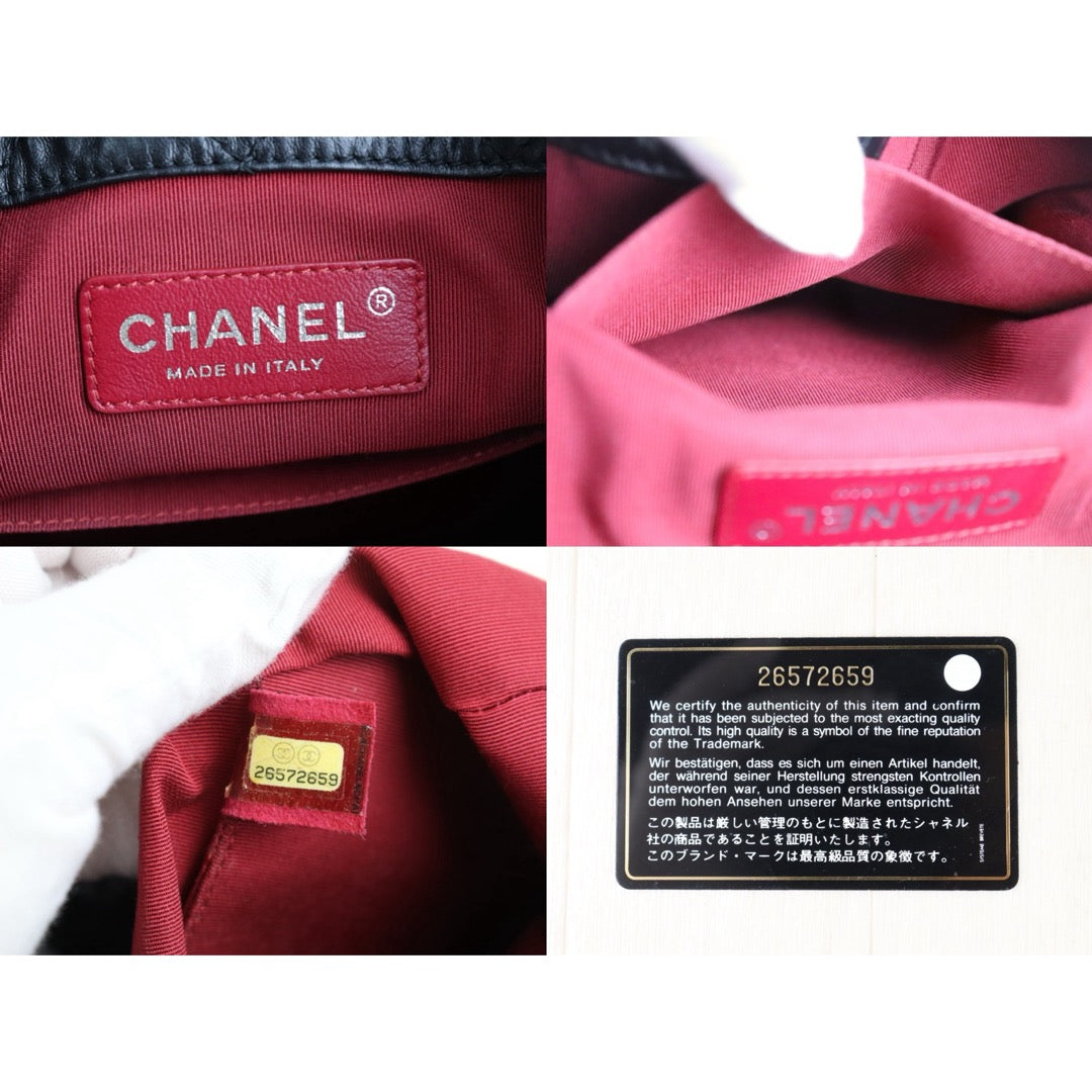 Include Entrupy Certificate of Authenticity｜Very Good（Rank A）｜ CHANEL Gabrielle Calfskin Chain Backpack PM Black Made In 2018-2019Year｜S26090743