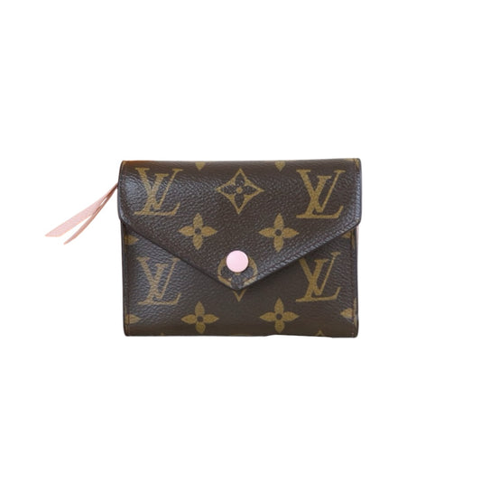 Include Entrupy Certificate of Authenticity｜Good ( Rank AB)｜ Louis Vuitton Monogram Ariane Wallet Rose Ballerine｜S26090734